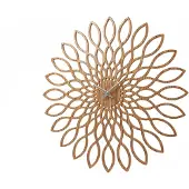 Karlsson - Wanduhr Sunflower - Holz - Ø60cm