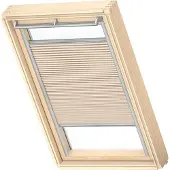 Velux Wabenplissee Faltstore DuoLine beige manuell FHC P10 1155S