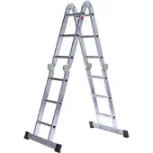 Euroline Premium 304 Klappleiter 4x3 Sprossen
