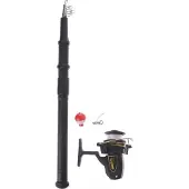 Game on Fishing Tele-Wurfangel 1,60M+Zub., Schwarz, 6 Jahr(e), 1,6 m, 138 mm, 70 mm, 445 mm