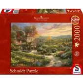 Schmidt Thomas Kinkade - In den Weinbergen - 2000 Teile Puzzle