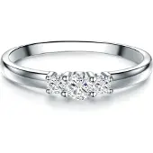 Trilani Ring Sterling Silber Topas in silber | Gr.: 58