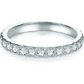 Trilani Ring - Sterling Silber Ring Zirkonia - Gr. 49 - in Silber - für Damen