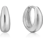 Ania Haie Damen-Creolen Luxe Huggi Hoop 925er Silber Ania Haie Silber