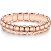 Glanzstücke Damen Sterling Silber Zirkonia roségold - 24519