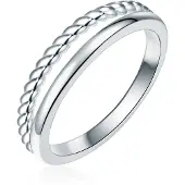 Rafaela Donata Ring Sterling Silber in silber | Gr.: 58