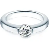 Trilani Ring - Sterling Silber Ring Zirkonia - Gr. 52 - in Silber - für Damen