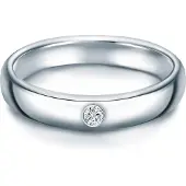 Trilani Ring - Sterling Silber Ring Zirkonia - Gr. 50 - in Silber - für Damen