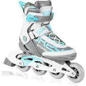 Spokey Rollschuhe PRIME PRO WH/TQ r.41