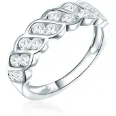 Rafaela Donata Ring Sterling Silber Zirkonia in silber | Gr.: 54