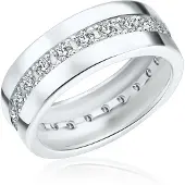 Rafaela Donata Ring Sterling Silber Zirkonia in silber | Gr.: 55