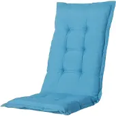 Madison Hochlehnerauflage 'Panama', blau, ca. 123 x 50 cm