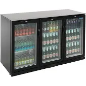 Polar Serie G Barkühlschrank mit 3 Klapptüren 330L