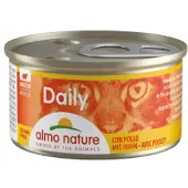 Almo Nature Daily Mousse mit Huhn Katzen-Nassfutter (85 g)