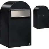 Bobi Briefkasten Grande B st9005 i Strukturiertes Schwarz