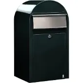 Bobi Briefkasten Grande 6064 i Schwarz Grün