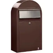Bobi Briefkasten Grande S 8017 i Dunkelbraun