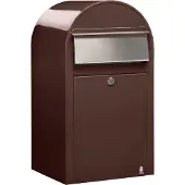 Bobi Briefkasten Grande 8017 i Dunkelbraun