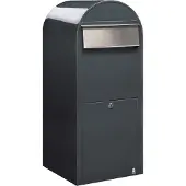 Bobi Briefkasten Jumbo 7016 i Dunkelgrau