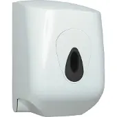 Plastiqline Center-Pull-Spender Midi PQMidiC Innenabrollung weiß