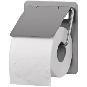 SanTRAL Toilettenrollenspender - für 1 Standard Rolle - Edelstahl