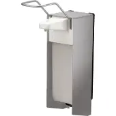 Mediqo-Line Desinfektion/Seifenspender LH 1000 ml MQL10 Edelstahl matt gebürstet