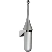 Plastiqline Toilettenbürstenhalter PQBrush Edelstahl-Optik