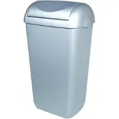 Plastiqline Abfallbehälter 23 Liter Swing PQSA23 Edelstahl-Optik