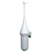 Plastiqline Toilettenbürstenhalter PQBrush weiß