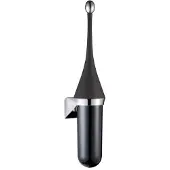 Plastiqline Exclusive Toilettenbürstenhalter PQXBrushZ schwarz