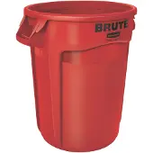 Rubbermaid Mehrzwecktonne rot 121l PE Außen-Ø560xH692mm - FG263200RED