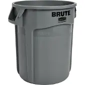 Rubbermaid 2620 BRUTE, 75,7 l, Rund, Lineares Polyethylen mit niedriger Dichte (LLDPE), Grau, Manuell, NSF, UV