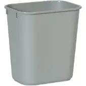 Rubbermaid Rechteckiger Abfallbehälter 12,9 Liter, , VB 002955, Grau