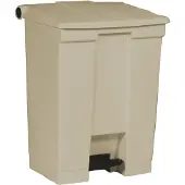 Rubbermaid FG614500BEIG, 68,1 l, Rechteckig, Hart-Polyethylen (HDPE), Beige, Terrasse, 410 mm