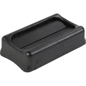 Rubbermaid Deckel PE schwarz B297xT521mm f.Wertstoffsammler 60/87l Schwingdeckel - FG267360BLA