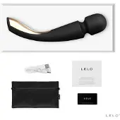 LELO Smart Wand 2 - mittelgroßer schwarzer Massage-Vibrator
