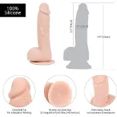 Addiction - Mark Dildo mit Saugnapf - 19 cm