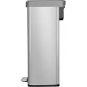 EKO - Cozy Treteimer 45 Liter - Stainless steel Plastic - Matt Edelstahl