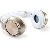 Conceptronic CHSPBTNFCSPKG, Verkabelt & Kabellos, 90 - 18000 Hz, Anrufe/Musik, 254 g, Kopfhörer, Gold, Weiß