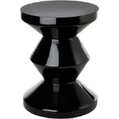 Pols Potten Beistelltisch Zig Zag Black