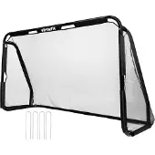 VirtuFit Fußballtor Pro 120 x 80 cm Schwarz