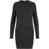 Vero Moda Strickkleid 10215523 Schwarz Relaxed Fit