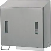 SanTRAL CPU 2 Schaumseifen- und Handtuchpapierspender 1419953 , Edelstahl, geschliffen, L E S