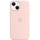 Apple Silikon Case mit MagSafe (iPhone 13 mini) Kalkrosa