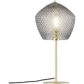 Nordlux Orbiform, Messing, Rauchglas