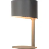 Lucide Elegante Tischlampe Knulle Ø 15 cm grau
