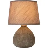 Lucide Tischlampe Ramzi Braun