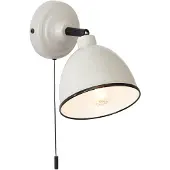Brilliant Wandleuchte Telio in Grau und Taupe E14