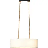 Brilliant Pendelleuchte, 2-flammig Sailor weiß IP20 E27 40 Watt dimmbar g. f. Normallampe