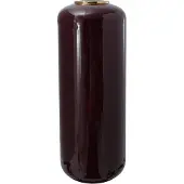 Decorationable | Bodenvase Jesaja violett Eisen 30x30x81 cm | NADUVI